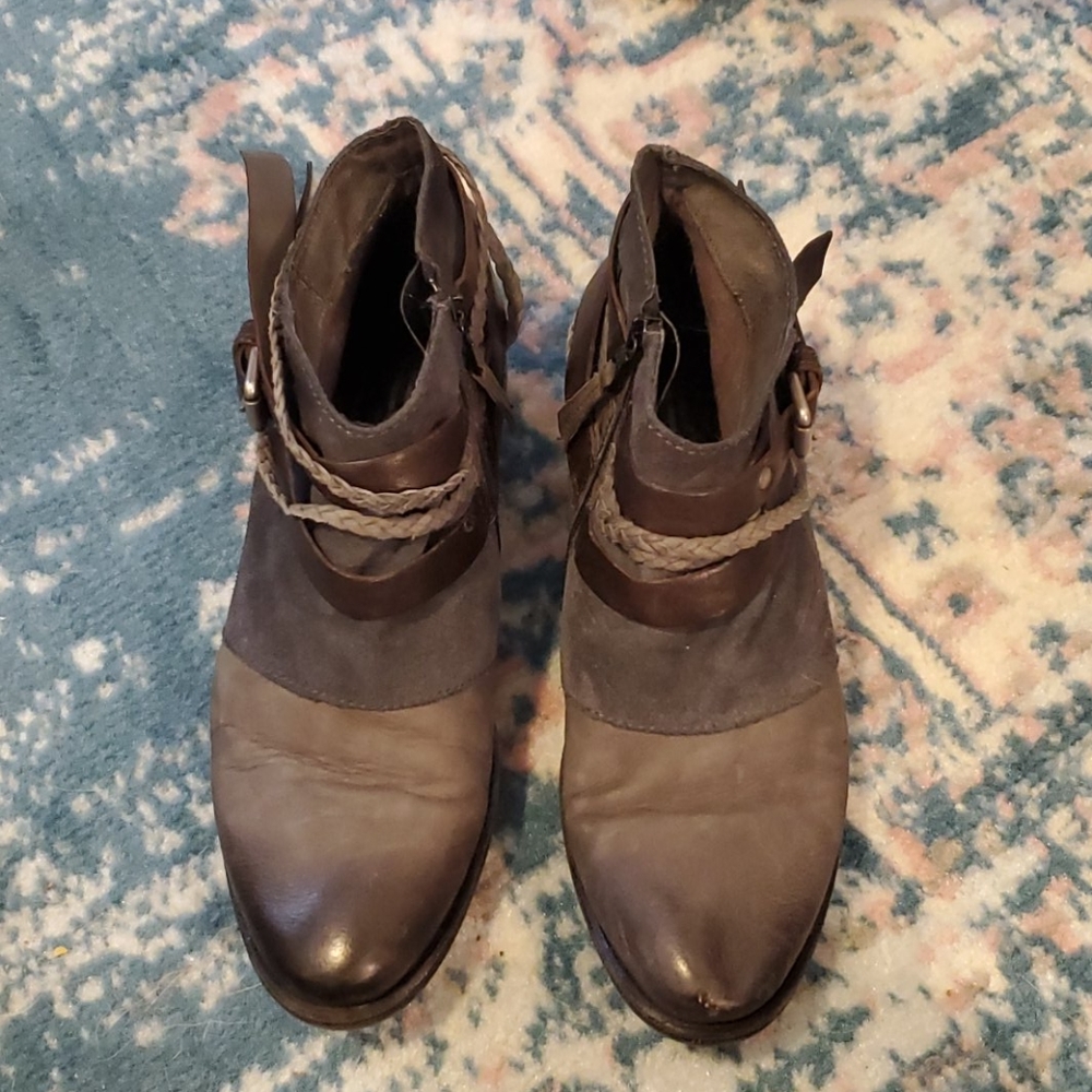 Miz Mooz Buckle Booties